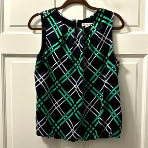 Liz Claiborne Plaid Blouse